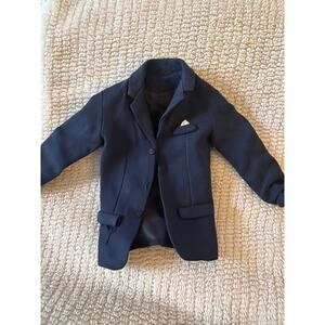 Vintage Ken Doll Navy Blue Blazer Jacket Mattel 1960s Barbie Fashion Clothing